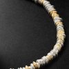 Pilla 18-Karat Gold, Sterling Silver Beaded and Cord Beaded Bracelet - CU Pilla 18-Karat Gold, Sterling Silver Beaded and Cord Beaded Bracelet - CU