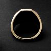 18-Karat Gold Signet Ring - BK