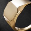 18-Karat Gold Signet Ring - CU