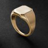 18-Karat Gold Signet Ring
