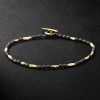 Hokkaido 18-Karat Gold and Black Pearl Bracelet Hokkaido 18-Karat Gold and Black Pearl Bracelet