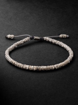 Woody Sterling Silver Bracelet