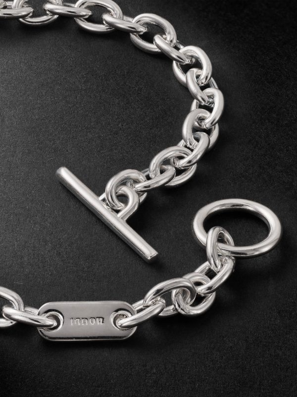 Plaun Sterling Silver Chain Bracelet - BK Plaun Sterling Silver Chain Bracelet - BK
