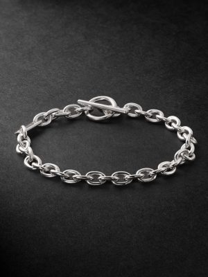 Plaun Sterling Silver Chain Bracelet