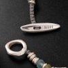 Pilla Sterling Silver Glass Beaded Bracelet - BK Pilla Sterling Silver Glass Beaded Bracelet - BK