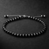Sapet Sterling Silver, Onyx and Cord Bracelet Sapet Sterling Silver, Onyx and Cord Bracelet