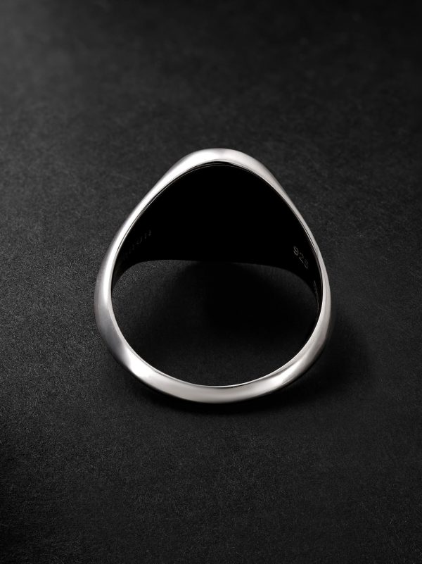 Sterling Silver Signet Ring - BK