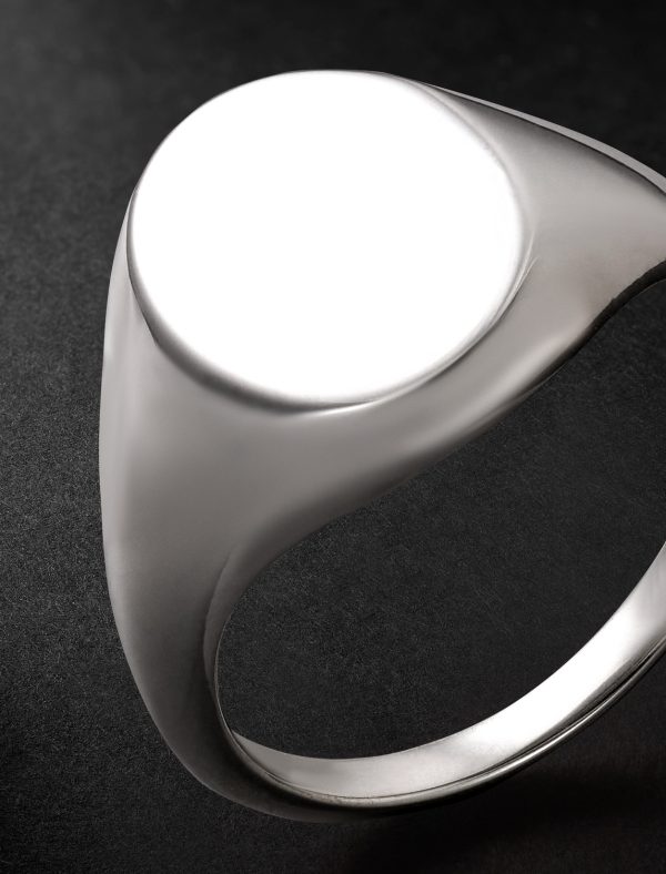 Sterling Silver Signet Ring - CU