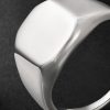 Sterling Silver Signet Ring - CU Sterling Silver Signet Ring - CU