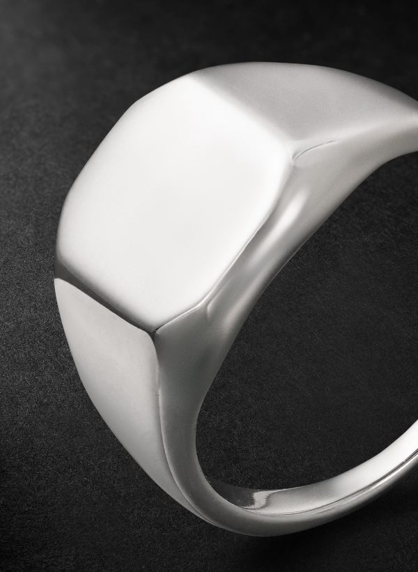 Sterling Silver Signet Ring - CU Sterling Silver Signet Ring - CU