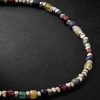 Percep Sterling Silver Agate Beaded Bracelet - CU Percep Sterling Silver Agate Beaded Bracelet - CU