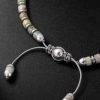 Sapet Sterling Silver Chrysoprase Beaded Bracelet - BK Sapet Sterling Silver Chrysoprase Beaded Bracelet - BK