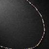 Percep Convertible Sterling Silver Multi-Stone Beaded Necklace Percep Convertible Sterling Silver Multi-Stone Beaded Necklace