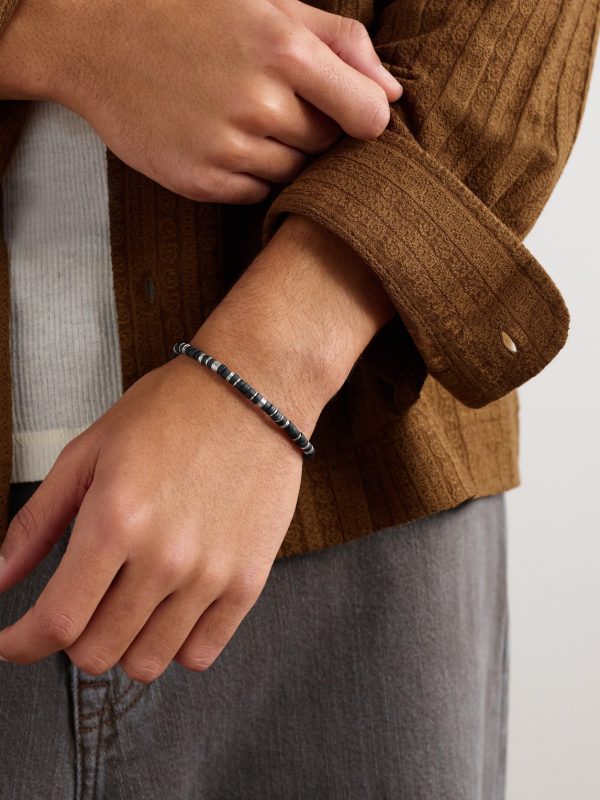 Dryp Sterling Silver Beaded Bracelet - FR Dryp Sterling Silver Beaded Bracelet - FR