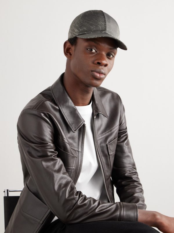 Scritto-Jacquard Twill Baseball Cap - OU Scritto-Jacquard Twill Baseball Cap - OU