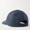 Scritto-Jacquard Twill Baseball Cap - BK Scritto-Jacquard Twill Baseball Cap - BK