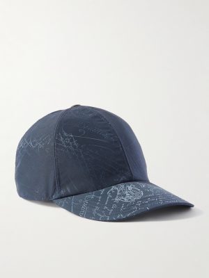 Scritto-Jacquard Twill Baseball Cap Scritto-Jacquard Twill Baseball Cap