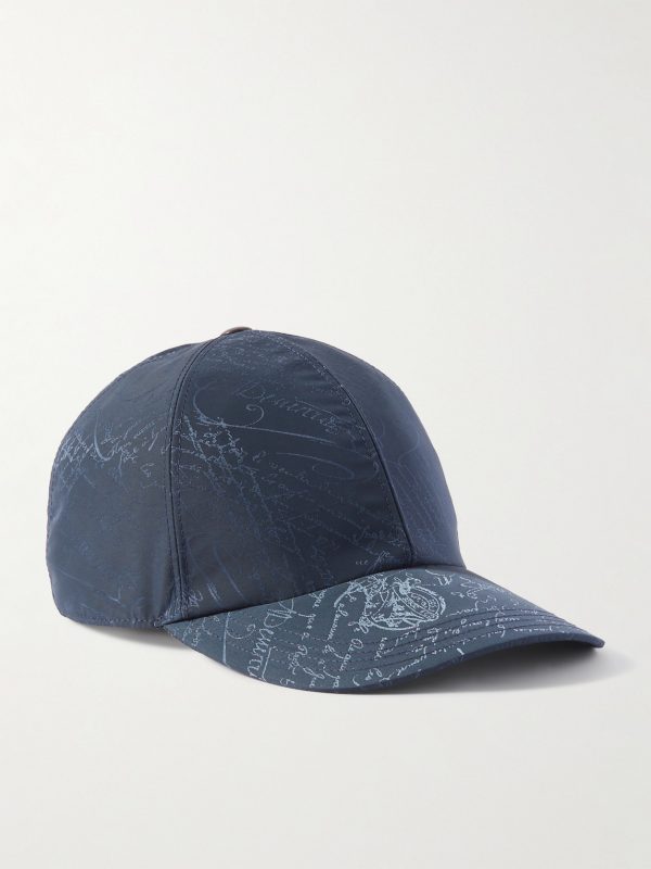 Scritto-Jacquard Twill Baseball Cap Scritto-Jacquard Twill Baseball Cap