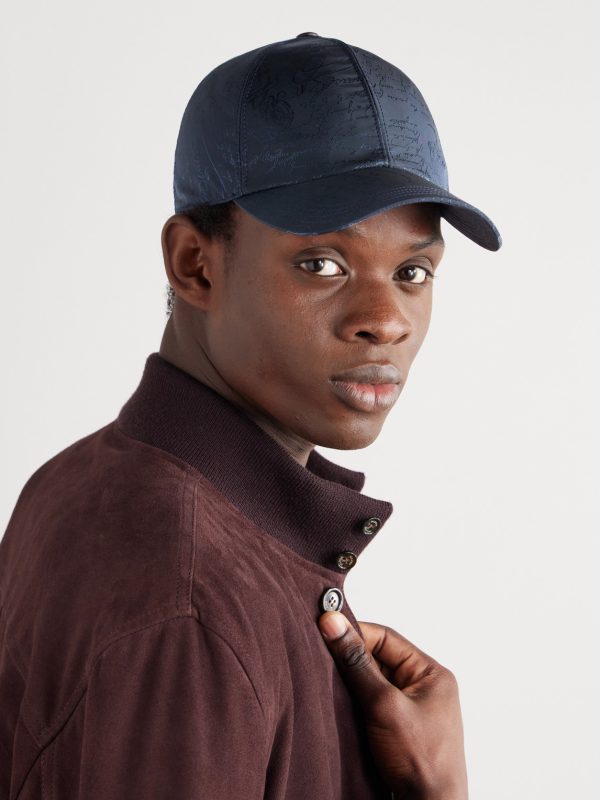 Scritto-Jacquard Twill Baseball Cap - OU Scritto-Jacquard Twill Baseball Cap - OU