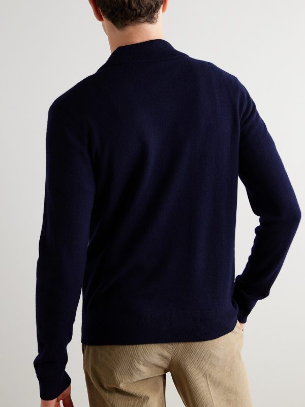 Cliff Cashmere Polo Shirt - BK Cliff Cashmere Polo Shirt - BK