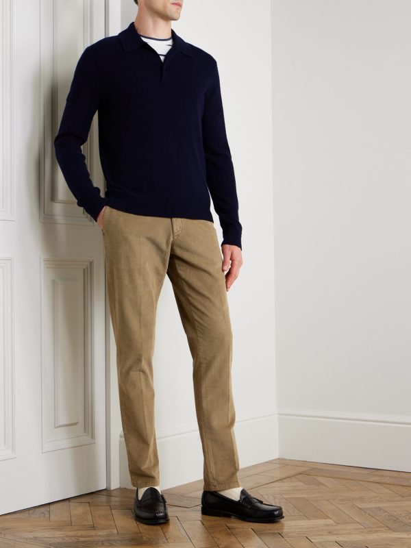 Cliff Cashmere Polo Shirt - OU Cliff Cashmere Polo Shirt - OU