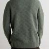 Wool Polo Sweater - BK Wool Polo Sweater - BK