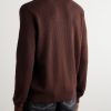 Textured Cotton and Silk-Blend Polo Shirt - BK Textured Cotton and Silk-Blend Polo Shirt - BK