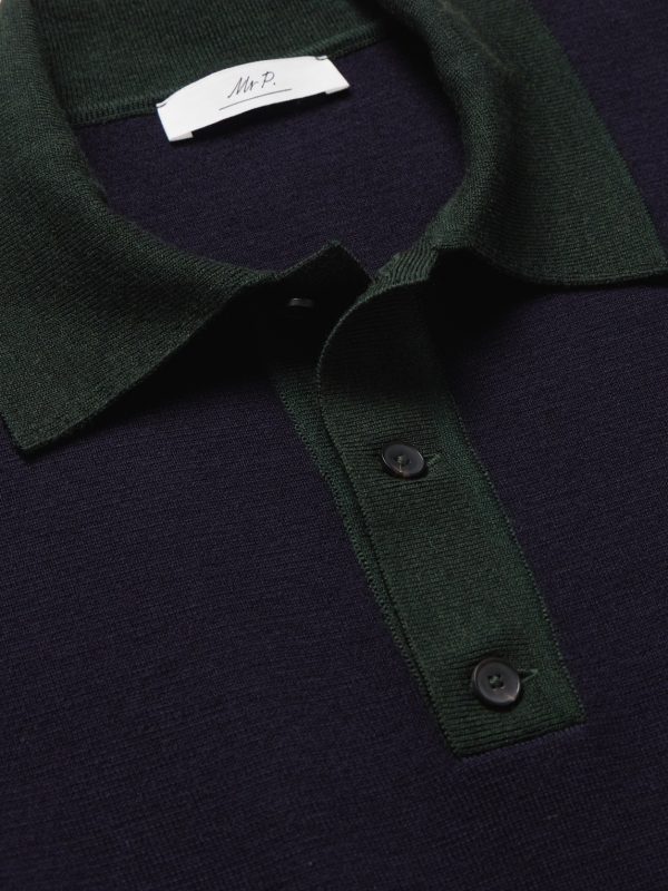 Merino Wool Polo Shirt - CU Merino Wool Polo Shirt - CU
