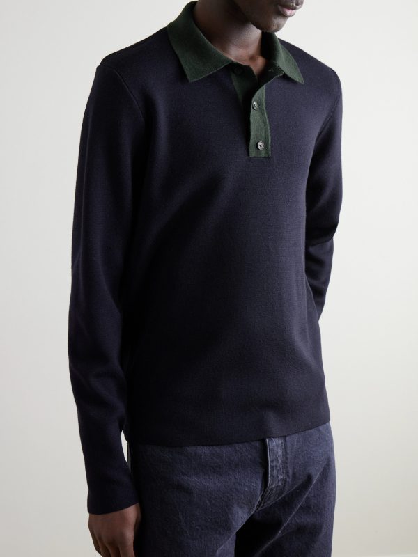 Merino Wool Polo Shirt - FR Merino Wool Polo Shirt - FR