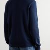 Textured Cotton and Silk-Blend Polo Shirt - BK Textured Cotton and Silk-Blend Polo Shirt - BK