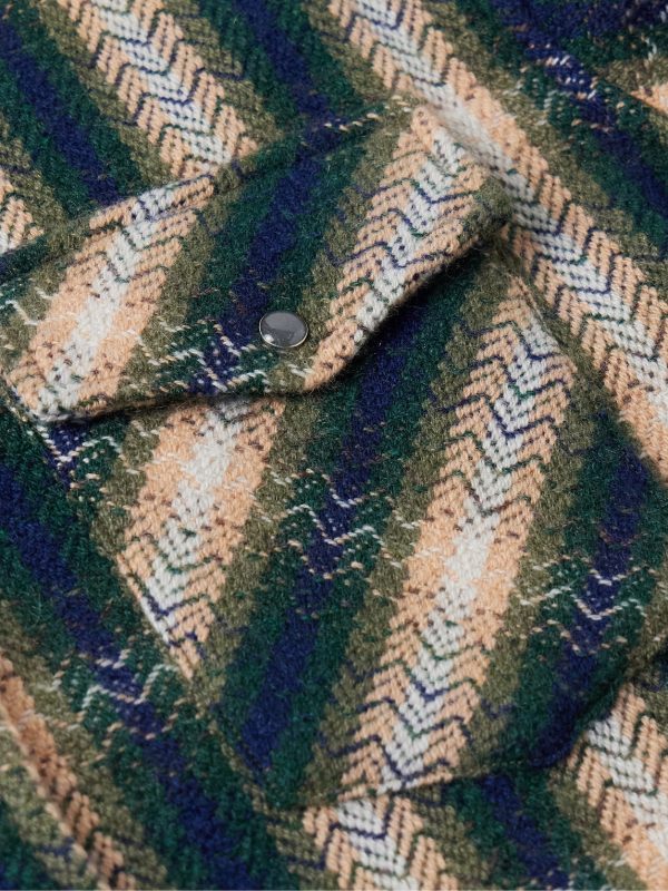 Checked Cashmere Shirt - E1 Checked Cashmere Shirt - E1