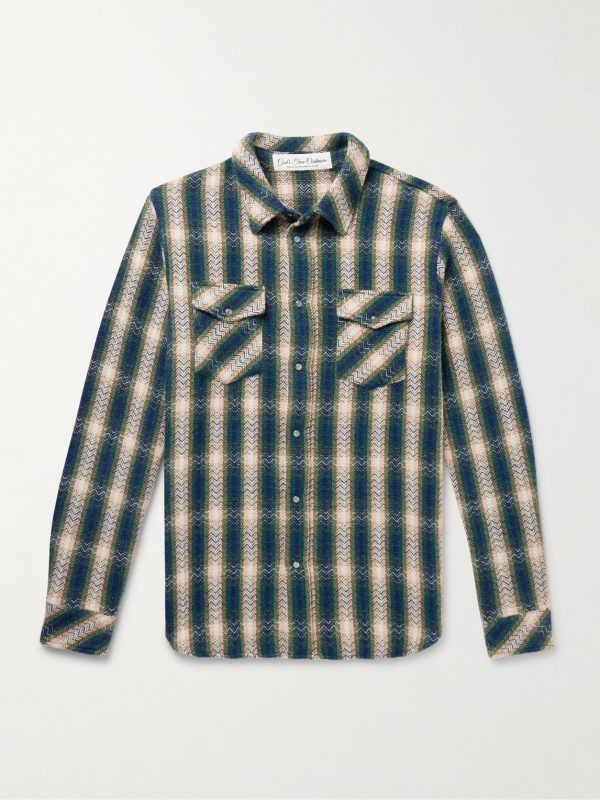 Checked Cashmere Shirt Checked Cashmere Shirt