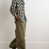 Checked Cashmere Shirt - OU Checked Cashmere Shirt - OU