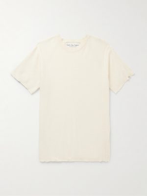 Bubble Distressed Cashmere-Gauze T-Shirt Bubble Distressed Cashmere-Gauze T-Shirt