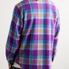 Checked Cashmere Shirt - BK Checked Cashmere Shirt - BK