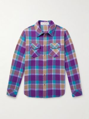 Checked Cashmere Shirt