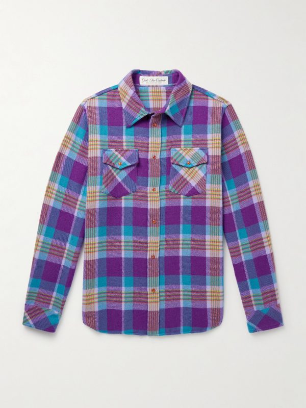 Checked Cashmere Shirt Checked Cashmere Shirt