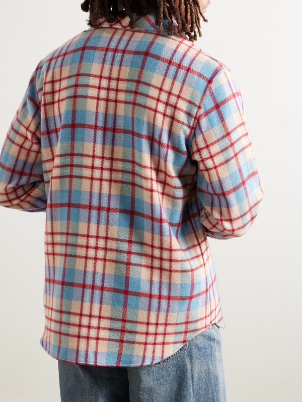 Checked Cashmere Shirt - BK