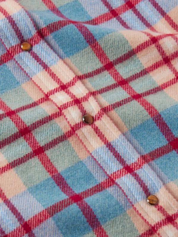 Checked Cashmere Shirt - E1