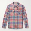 Checked Cashmere Shirt