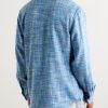 Space-Dyed Cashmere Shirt - BK Space-Dyed Cashmere Shirt - BK