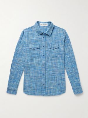 Space-Dyed Cashmere Shirt Space-Dyed Cashmere Shirt