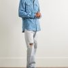 Space-Dyed Cashmere Shirt - OU Space-Dyed Cashmere Shirt - OU