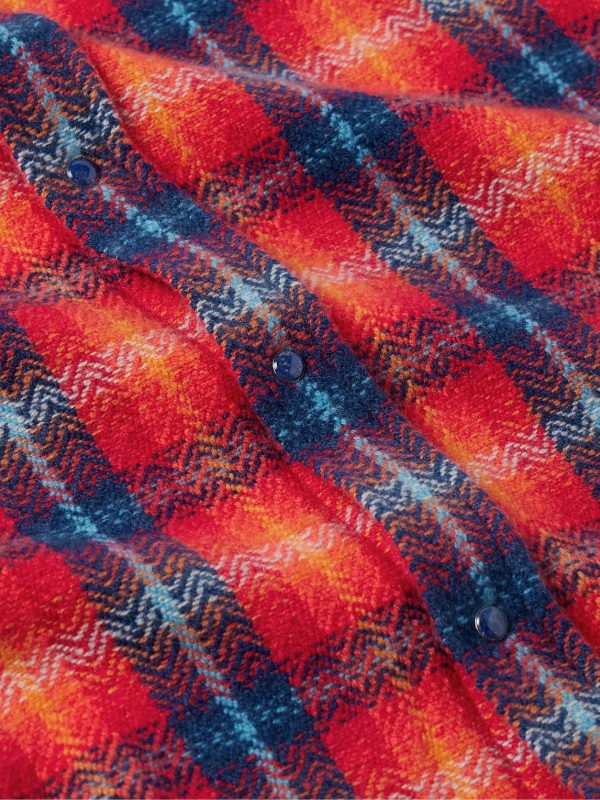Checked Cashmere Shirt - CU Checked Cashmere Shirt - CU