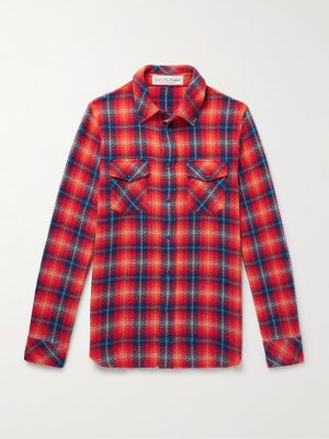Checked Cashmere Shirt
