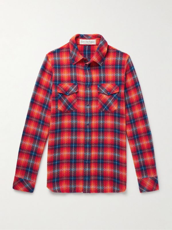 Checked Cashmere Shirt Checked Cashmere Shirt