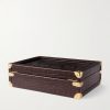 10-Piece Croc-Effect Leather Watch Box - BK 10-Piece Croc-Effect Leather Watch Box - BK