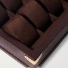 10-Piece Croc-Effect Leather Watch Box - CU 10-Piece Croc-Effect Leather Watch Box - CU