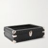10-Piece Croc-Effect Leather Watch Box - E1 10-Piece Croc-Effect Leather Watch Box - E1