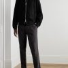 Suede Bomber Jacket - OU